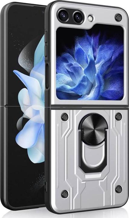Actual product image Cover-Discount Galaxy Z Flip6 - Armor Case with kickstand (Samsung Galaxy Z Flip6)