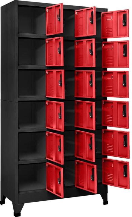 Produktbild vidaXL Schliessfachschrank (90 x 40 x 180 cm)