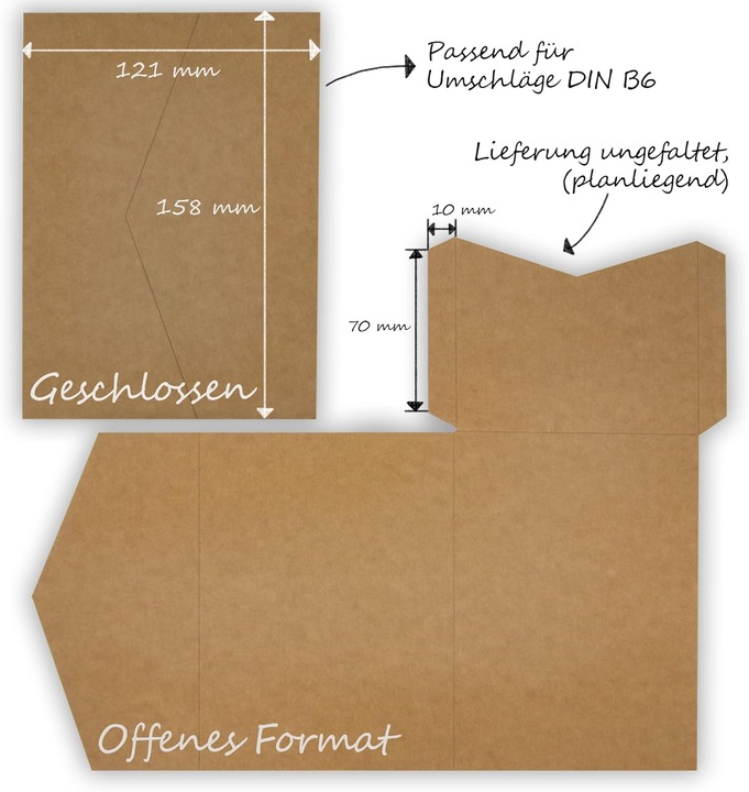 Produktbild HAVDSTEYG 50 Stk. Hochzeitskarten (50 Stk.)