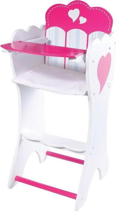 Image du produit Amia Chaise haute de poupée AM "Flora", en bois