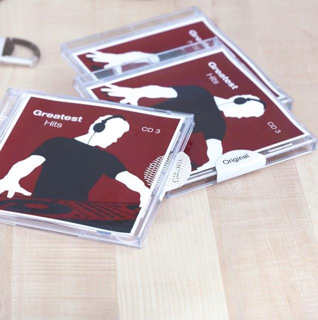 Actual product image HERMA A4 security labels