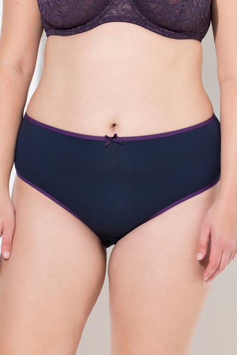 Produktbild Ulla Popken Midislips, 7er-Pack, farbige Einfassungen (42, 44)