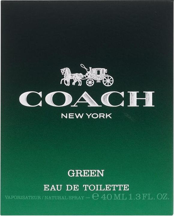 Actual product image Coach Green EDT 40ml (Eau de toilette, 40 ml)