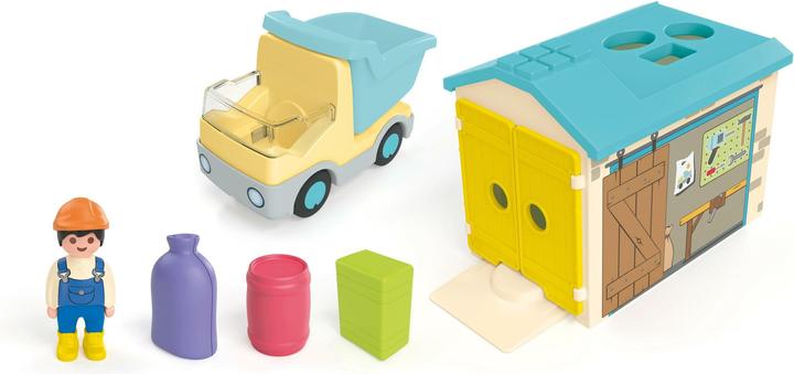 Produktbild Playmobil LKW mit Sortiergarage