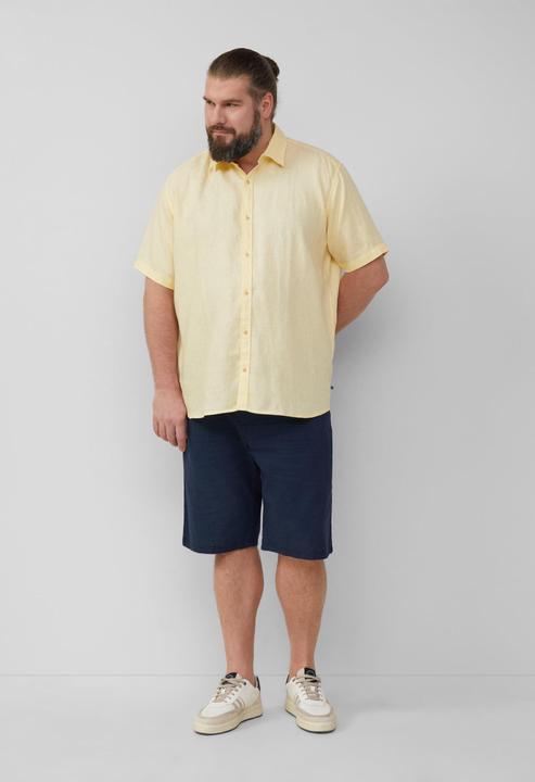 Actual product image S.Oliver Hemd Regular Fit: Leichtes Kurzarmhemd aus 100% Leinen (5XL)