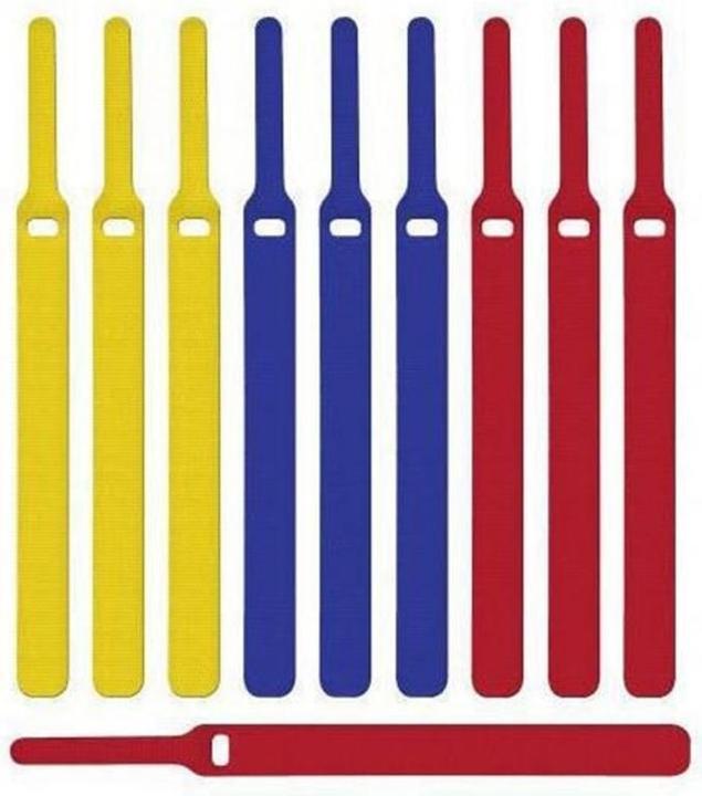 Yellow, Blue, Red