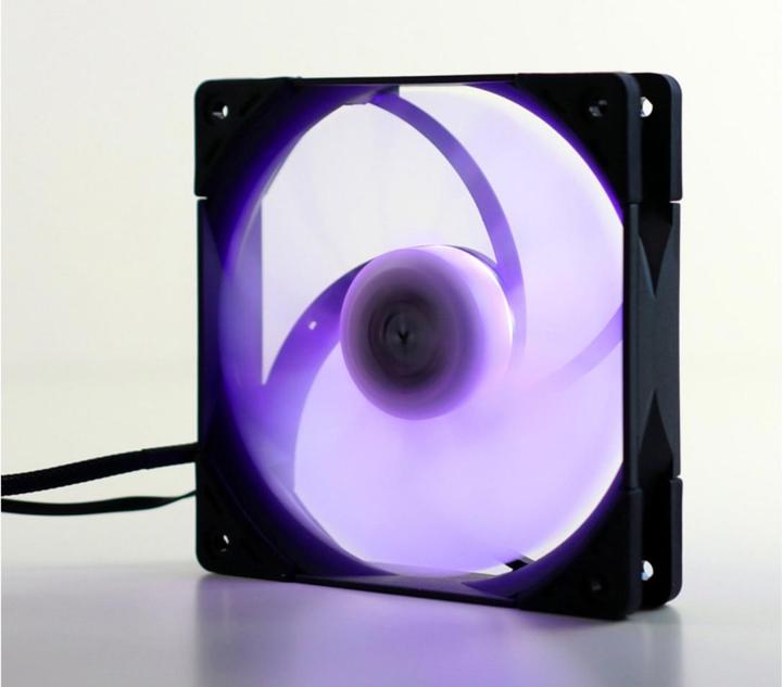 Produktbild Scythe Kaze Flex RGB PWM Lüfter, 300-1200 U/min (120 mm, 1x)