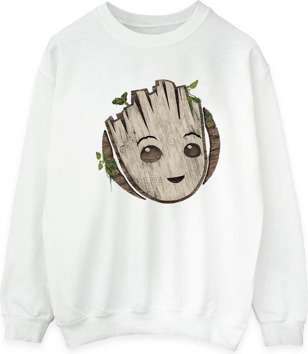 Immagine prodotto I Am Groot Wooden Head Felpa Uomo (3XL)