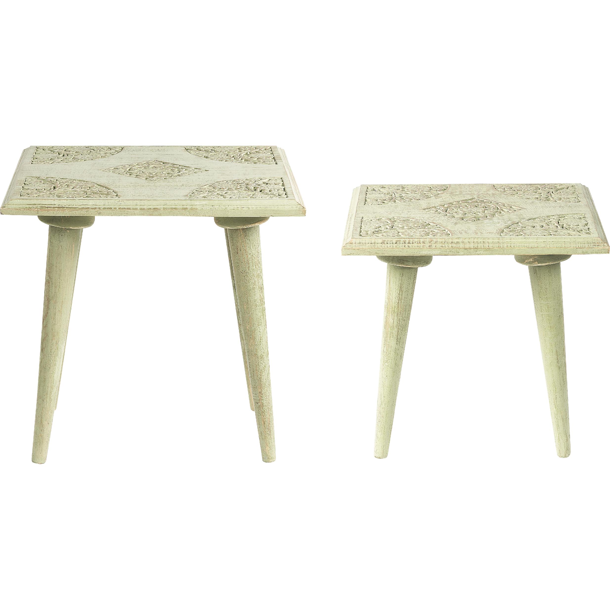 Beliani, Couchtisch + Beistelltisch, Belidha (45 x 45 x 45 cm)