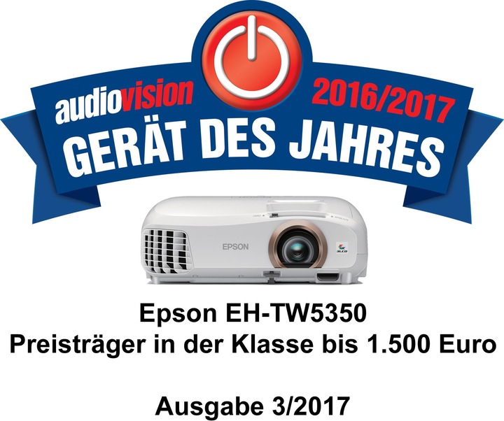 Image du produit Epson Eh-Tw5350 (Full HD, 2200 lm)