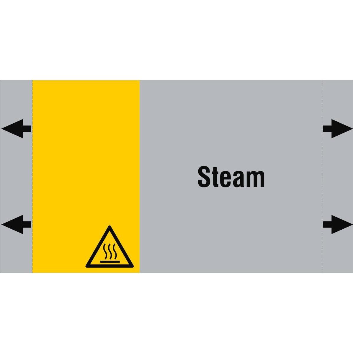 Brady, Etiketten, ISO 20560 Pipe Markers - Acids