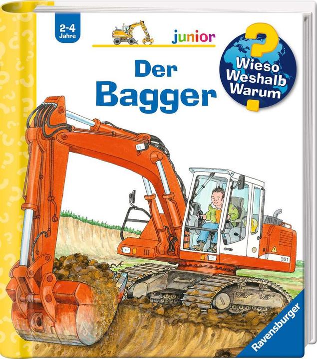 Productafbeelding Ravensburger Der Bagger (Duits, Andrea Erne, Wolfgang Metzger, 2015)