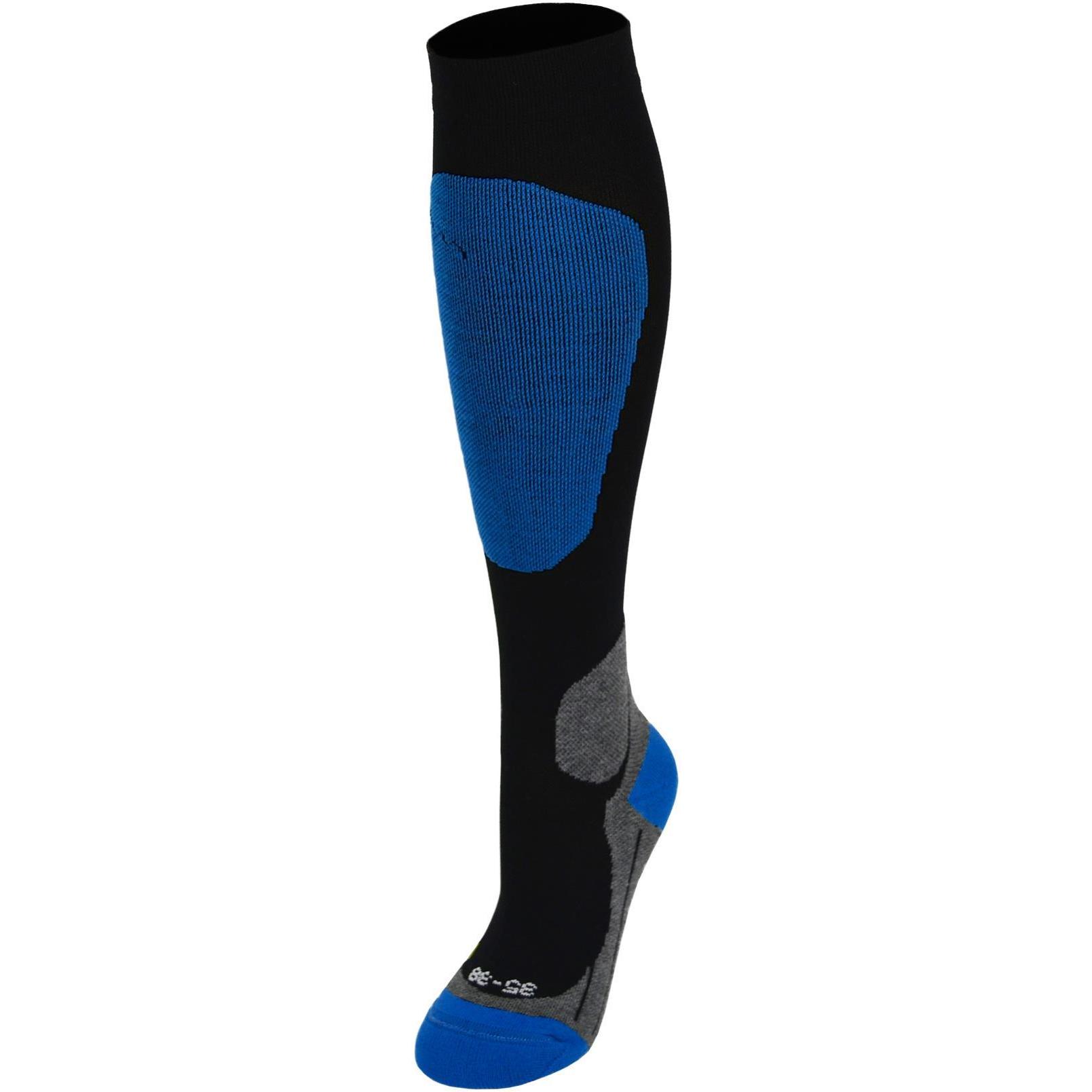 Thumbnail - Normani, Herren, Socken, Sport-Kompressionskniestrümpfe, Schwarz, (Einzelpack, 35 - 38)