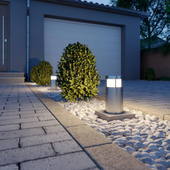 Produktbild Arcchio Caramia Aussen Garten Leuchte Steel (E27, IP44)