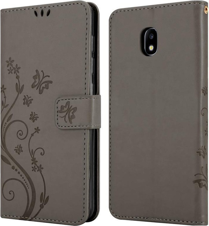 Actual product image Cadorabo Flower Book Cover (Samsung Galaxy J3 (2017))