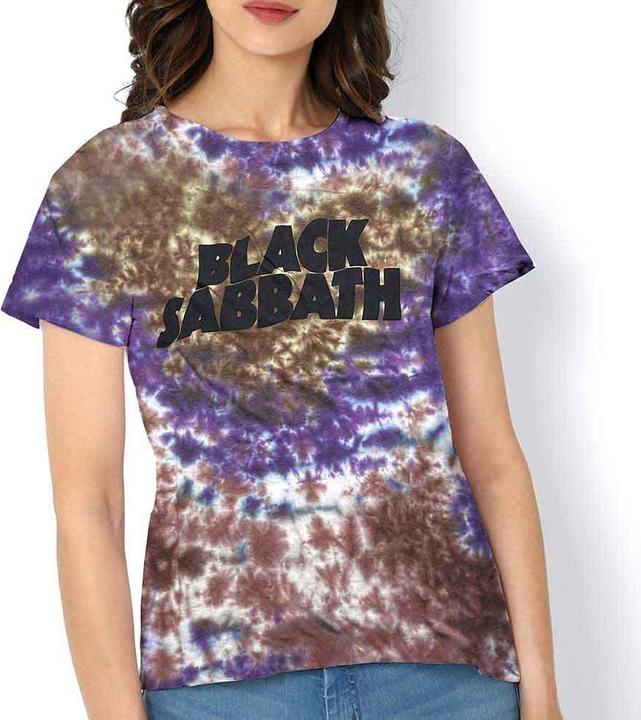 Produktbild Black Sabbath Wavy Logo (Dip Dye Wash) (L)