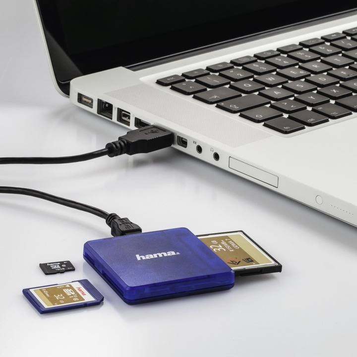 Immagine prodotto Hama Lettore di schede multiple USB 2.0 (USB 2.0)