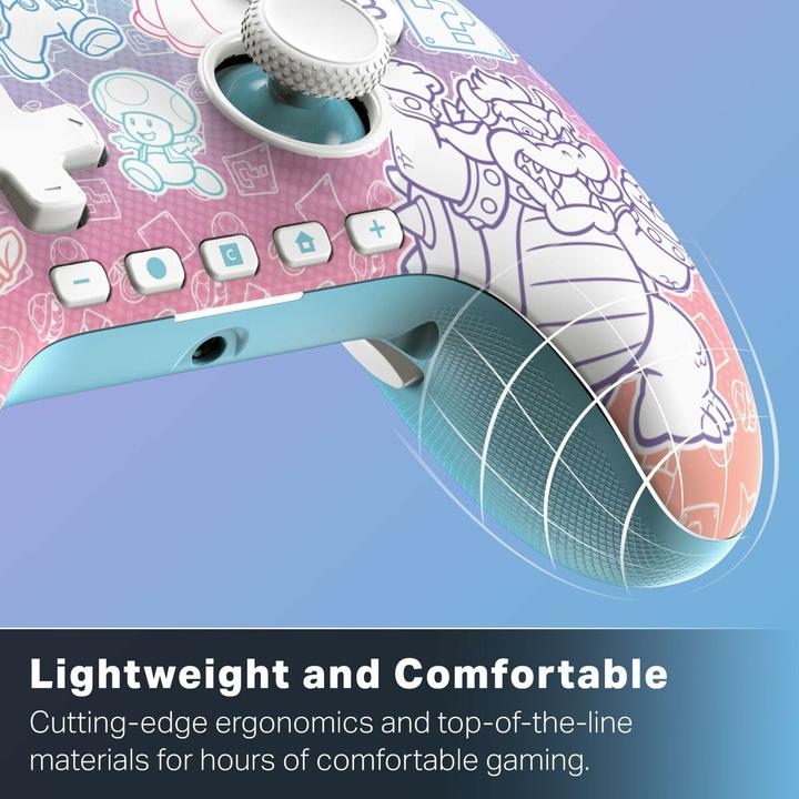 Image du produit PowerA NSW2 Controller Advantage wired Mushroom Kingdom (Switch 2)