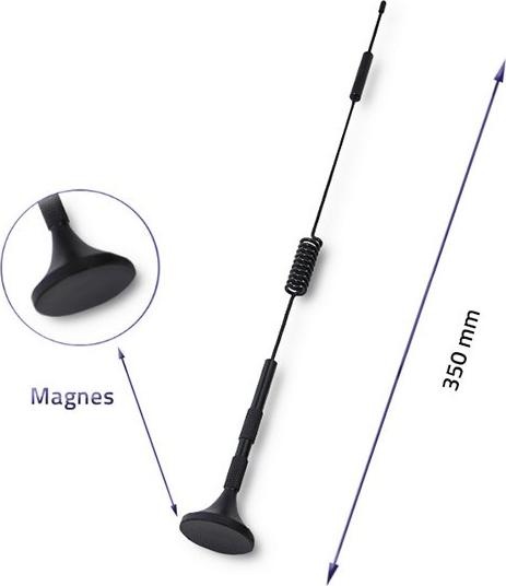 Immagine prodotto Qoltec Antenna omnidirezionale 4G LTE DUAL 7dBI per interni e per esterni (4G)