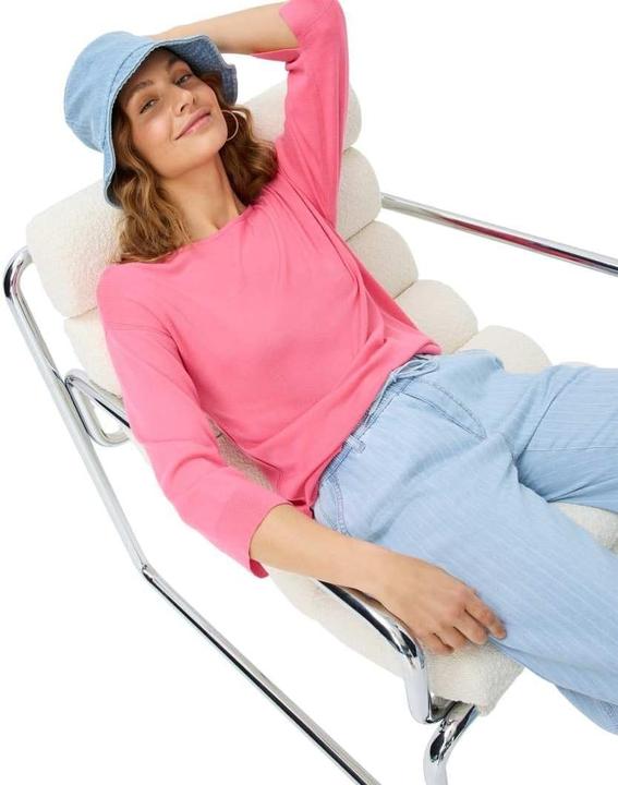 Produktbild BRAX Sommer-Viskose-Pullover mit Dreiviertelärmeln (48)