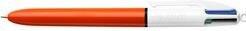 Image du produit Bic Stylo bille 4C Multicolore Fin 0.30 mm Rechargeable (Bleu, Noir, Rouge, Vert, 1x)