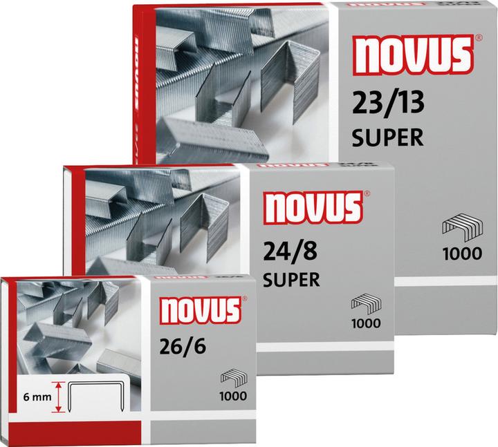 Actual product image Novus Staples (1000 x)