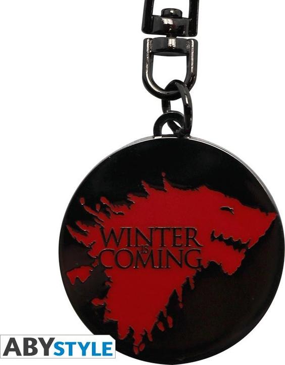 Image du produit ABYstyle GAME OF THRONES - Keychain Winter is coming X4