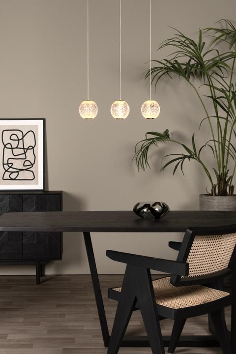 Actual product image Lucide CINTRA - Pendant luminaires - LED - 1x12,6W 2700K - Transparent 13499/12/60 (283 lm)