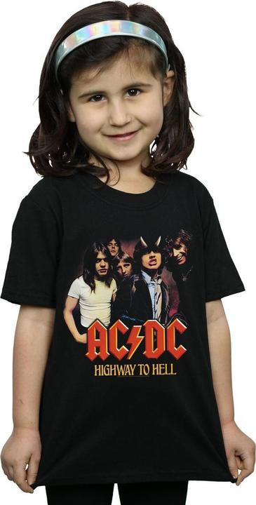 Produktbild AC/DC Mädchen Highway To Hell Gruppe Baumwolle TShirt (104)