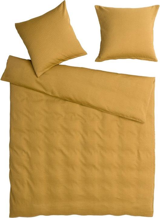 Actual product image Johann Jakob Satin Seersucker (Duvet cover, 240 x 240 cm)