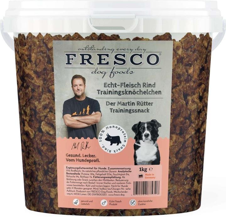 Actual product image Fresco Treat Martin Rütter Training Bones Beef, 1 kg (Adult, 1 pcs., 1000 g)