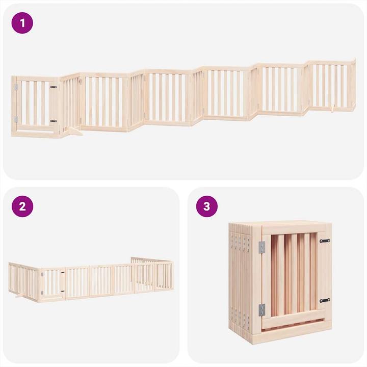Produktbild vidaXL Hundetor