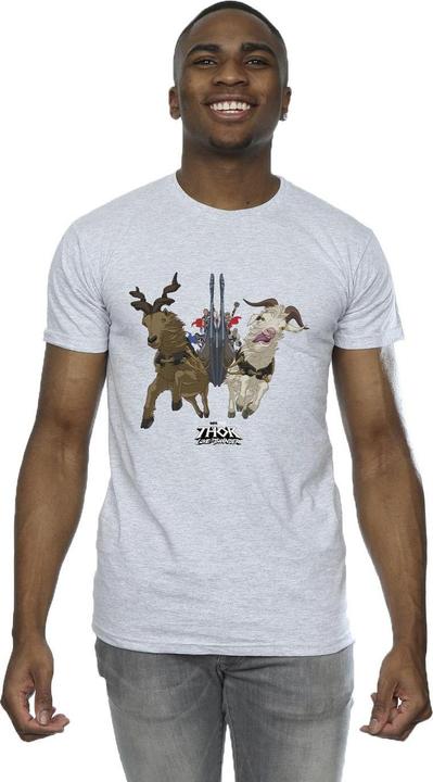 Produktbild Thor Love And Thunder Viking Ship TShirt (M)