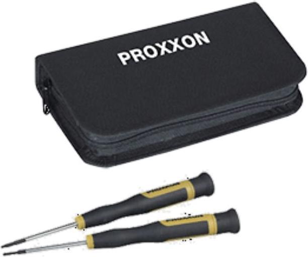 Actual product image Proxxon MICRO-DRIVER Screwdriver set, 13 pcs. in bag (Phillipps cross recess (PH), Torx (TX), hexagon, Slotted screws)