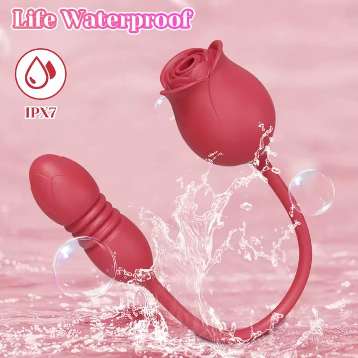 Actual product image Jiuai Dreifach-Stimulationsvibrator