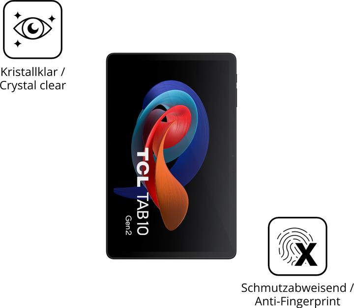 Actual product image Dipos Anti-Shock Screen Protector Clear (TCL Tab 10L Gen 4)
