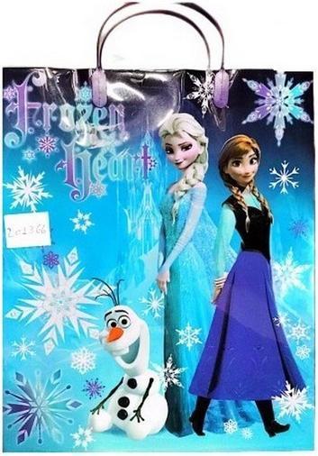 Disney Frozen Fiocco di neve Anna ed Elsa Sacchetto Regalo (Pellicola da regalo)