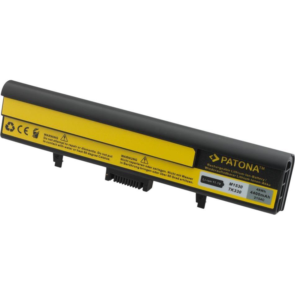Patona 2154 (6 cubicoli, 4400 mAh), Batteria per notebook, Nero