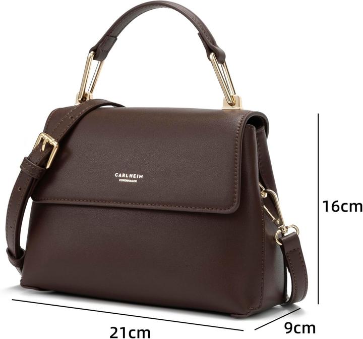 Produktbild Carlheim Grace Echt Lederen Handtas, Elegant en Functioneel