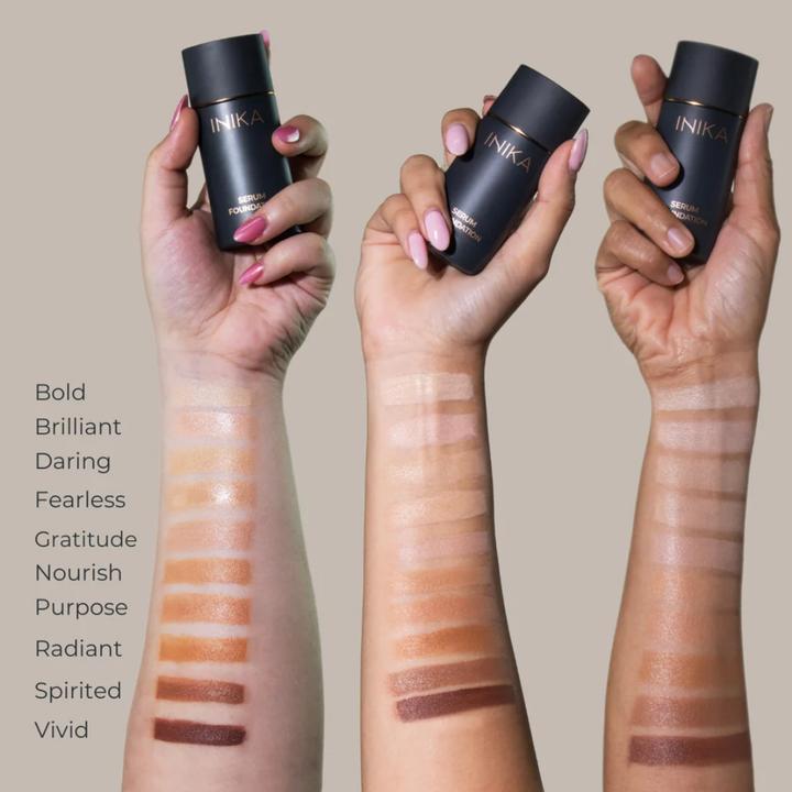 Produktbild Inika Organic Natural Light Care Make-Up Serum Foundation - 25 Ml