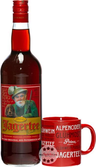 Produktbild Prinz Jagertee Kräuter mit Tasse
