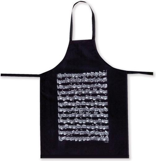 Actual product image Vienna World Apron sheet music black 88x70cm (packaging unit 3 pieces)