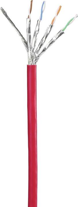 Produktbild Renkforce RF-5276306 RJ45 Netzwerkkabel, Patchkabel CAT 6 S/FTP 3.00 m Rot mit R (S/FTP, CAT6, 3 m)