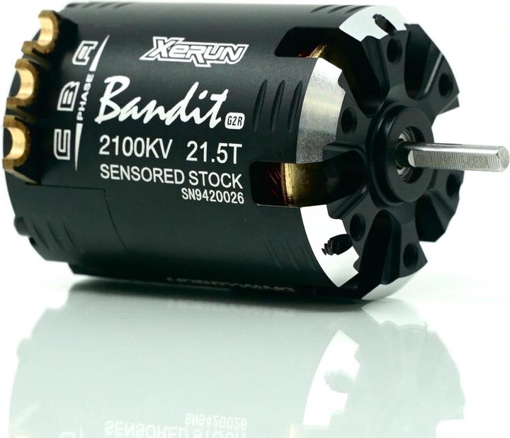 Hobbywing Brushless Motor Xerun Bandit G2R 21.5T, 2100kV