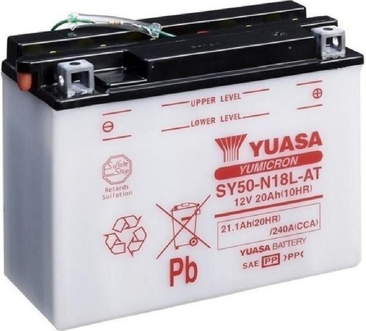 Immagine prodotto Yuasa Garanzia limitata di 6 mesi (12 V, 20 Ah, 240 A)