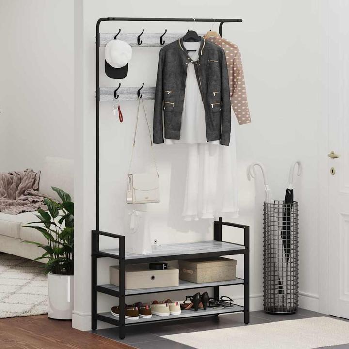 Actual product image vidaXL Garderobenständer