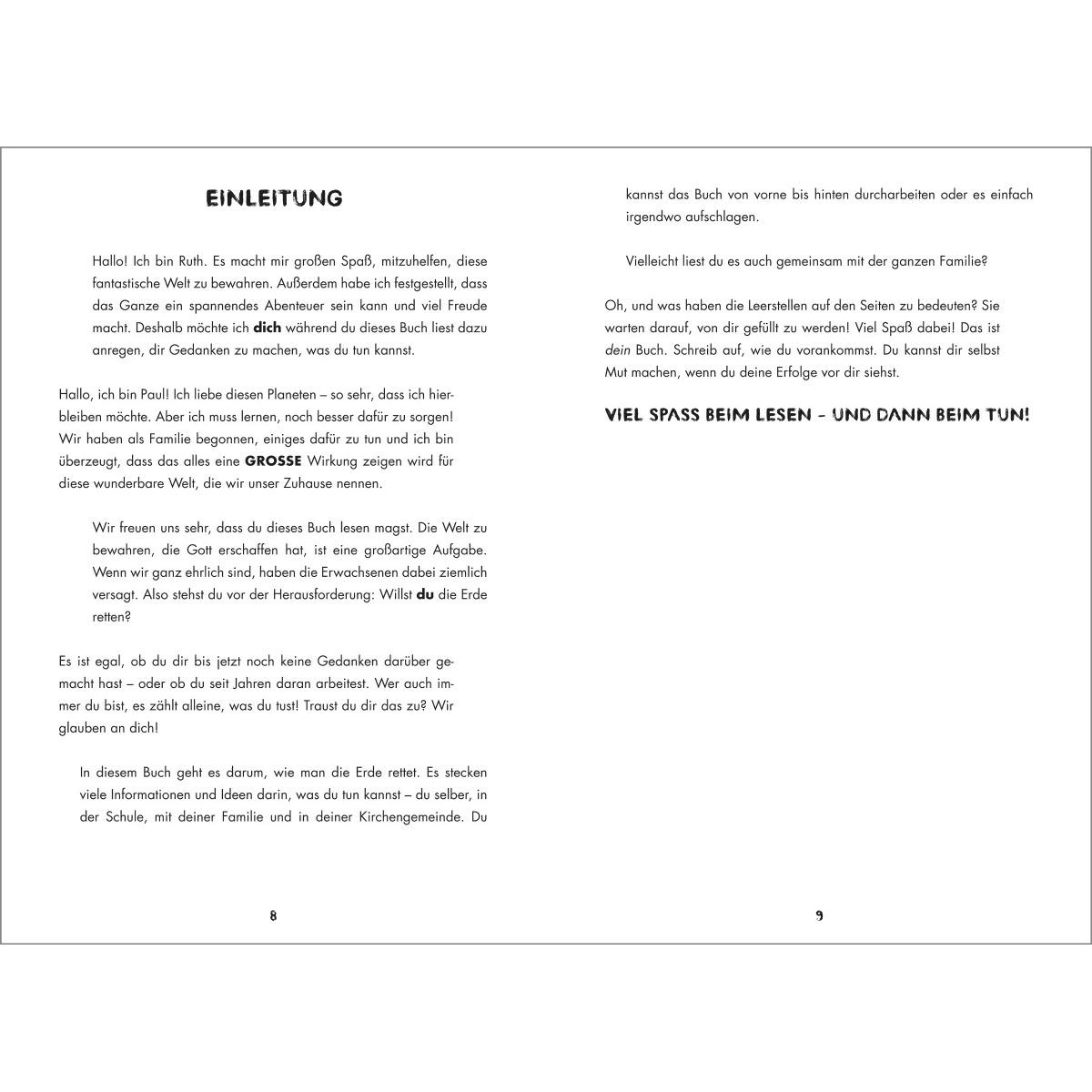 Thumbnail - So kannst du die Erde retten, Kinderbücher von Ruth Valerio, Paul Kerensa, Fay Austin