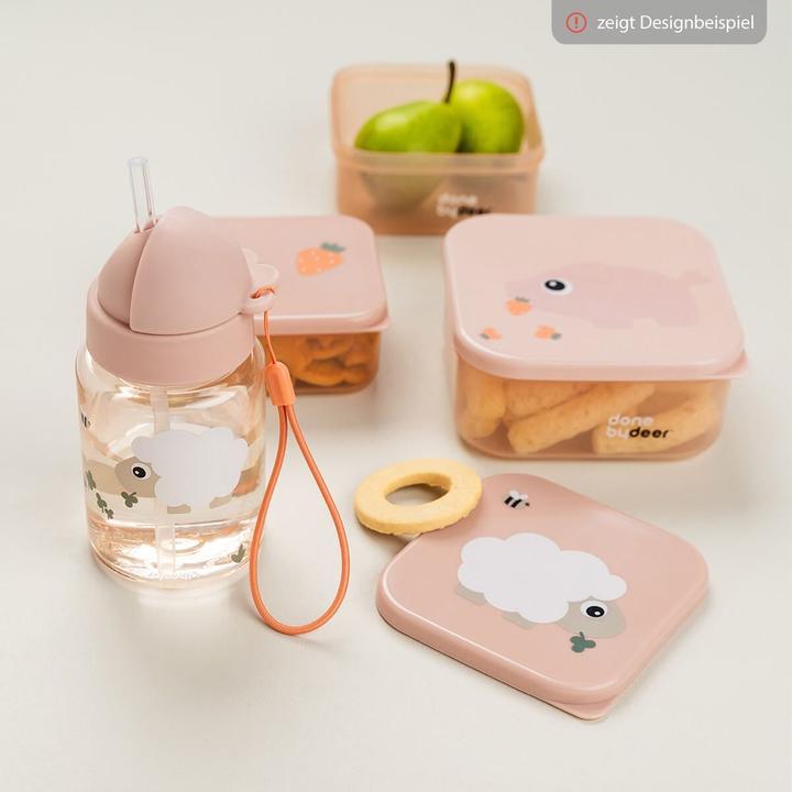 Produktbild Done by Deer Nahrungsbehälter & Portionierer 3-tlg. Snackboxen-Set - Tiny Farm - Blau