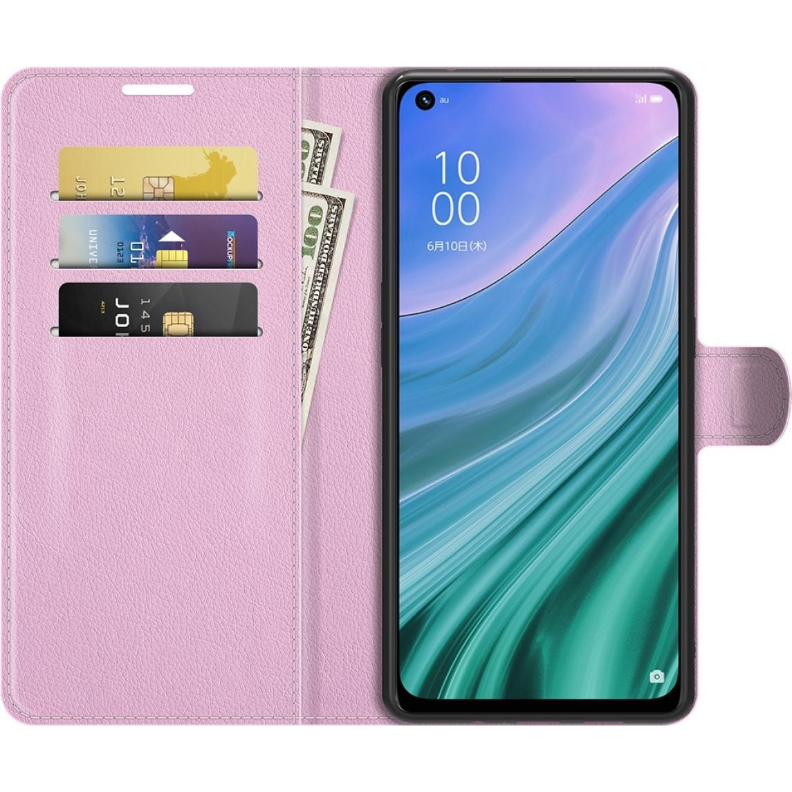 Thumbnail - Screenguard Oppo A54 5G Leather Guard Lederhülle (Oppo A54 5G), Smartphone Hülle, Rosa