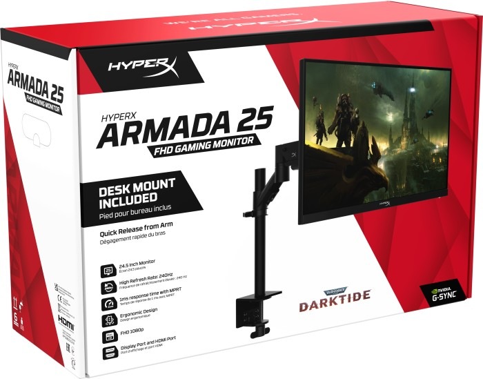 Actual product image HP HyperX Armada (1920 x 1080 pixels, 25")